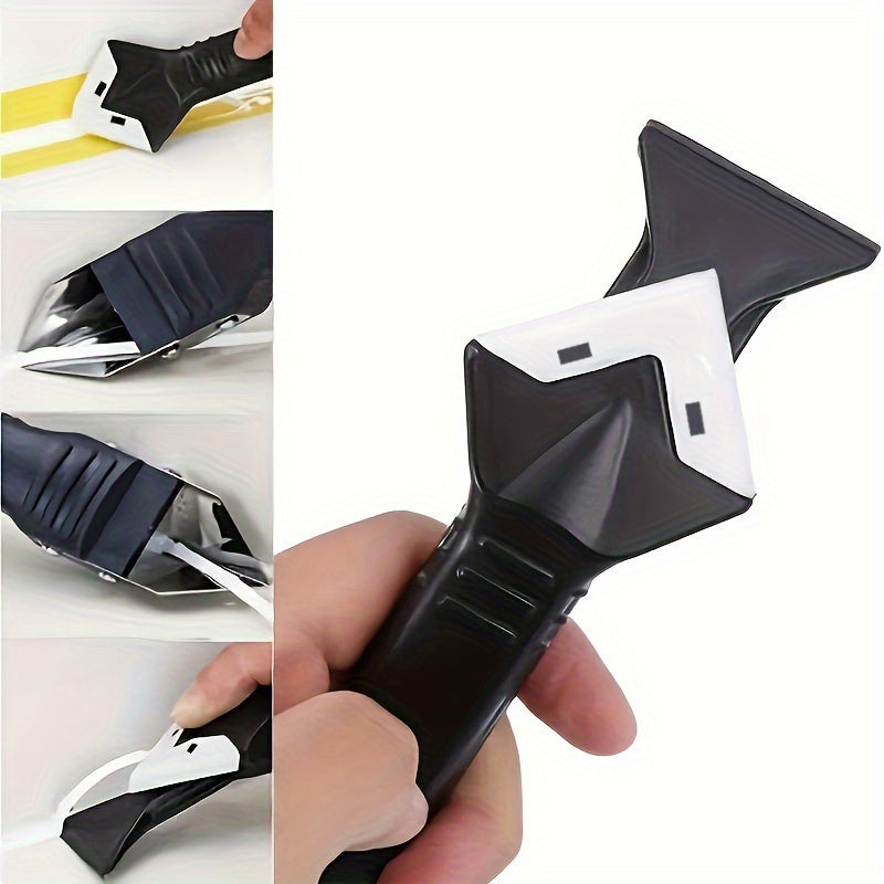 [5 In 1 Caulk Remover] 5 In 1 Caulk Remover Tools Kit | Grout Removal Tool, Sealant Finishing Tool, Glue Angle Scraper Tool For Window And Sink Renovations In Kitchens And Bathrooms