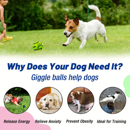 Dog IQ Training Ball Toy, Pet Voice Ball Toy, Without Battery