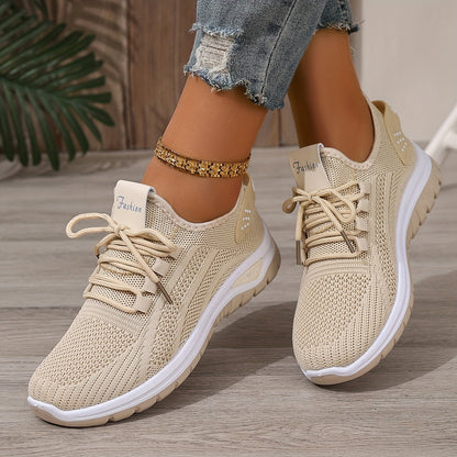 Plus-size Women's 2026 Spring/summer Mesh Casual Sneakers, Comfortable Lightweight Breathable Outdoor Running Shoes, Travel Vacation Camping Leisure Shoes, Women Shoes