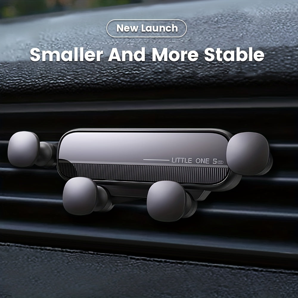 Gravity Car Phone Holder Exhaust Bracket Mobile Phone GPS Support IPhone Huawei Xiaomi Samsung Phone Holder In Car