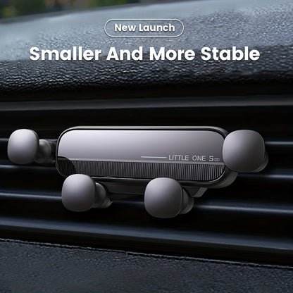 Gravity Car Phone Holder Exhaust Bracket Mobile Phone GPS Support IPhone Huawei Xiaomi Samsung Phone Holder In Car