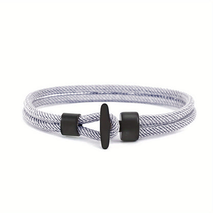 Milan Line Bracelet/Ocean Series/Anchor-Style Woven Rope Design/Crafted for Men And Women