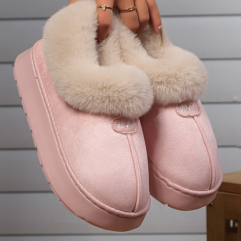 New Stylish Slippers for Autumn And Winter, Fashionable Indoor And Outdoor Fuzzy Slides for Couples