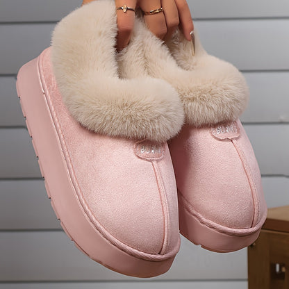 New Stylish Slippers for Autumn And Winter, Fashionable Indoor And Outdoor Fuzzy Slides for Couples