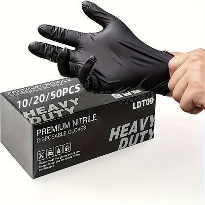 10/20/50pcs Disposable PVC Composite Nitrile Gloves, Powder-Free, Latex-Free, Household Disposable Gloves, Suitable for Home Cleaning