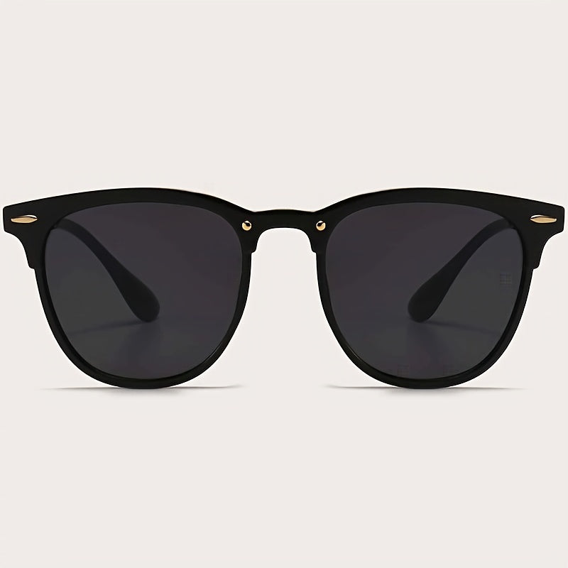 New Stylish Small Frame Round Semi-Metal Glasses for Men And Women, Trendy on Instagram