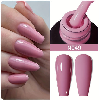 Plastic Bottle with 36 Colors - New Autumn And Winter Collection of Colorful Gel Nail Polish for LED, Popular And Durable Salon-Quality Nail Art