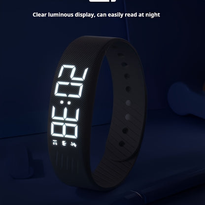 2025 New Multi-Functional Minimalist and Stylish Unisex Digital Watch with Alarm, Pedometer, Stopwatch, Luminous Display. A Fashionable Sports Multi-Function Wristwatch for Students, Comfortable to Wear Without Feeling. Perfect Holiday Gift for Any