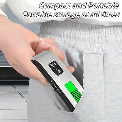 Portable 50kg/10g Hanging Electronic Digital Travel Luggage Scale