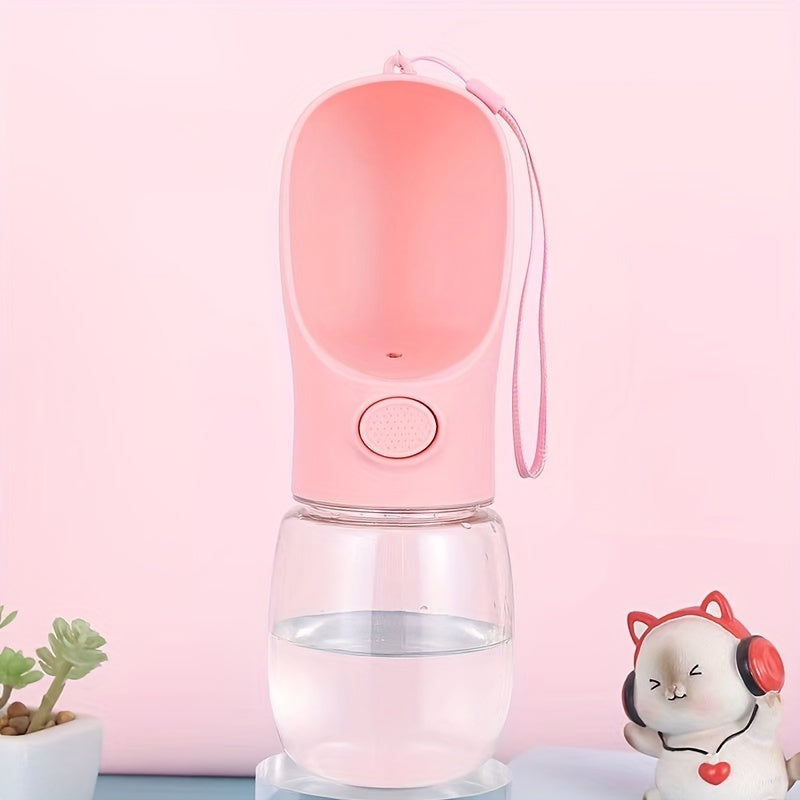 Portable Dog Water Bottle - Dog Drinking Water Bottle Travel Pet Accompanying Cup For Easy Feeding Drinking Supply - Uncharged Plastic