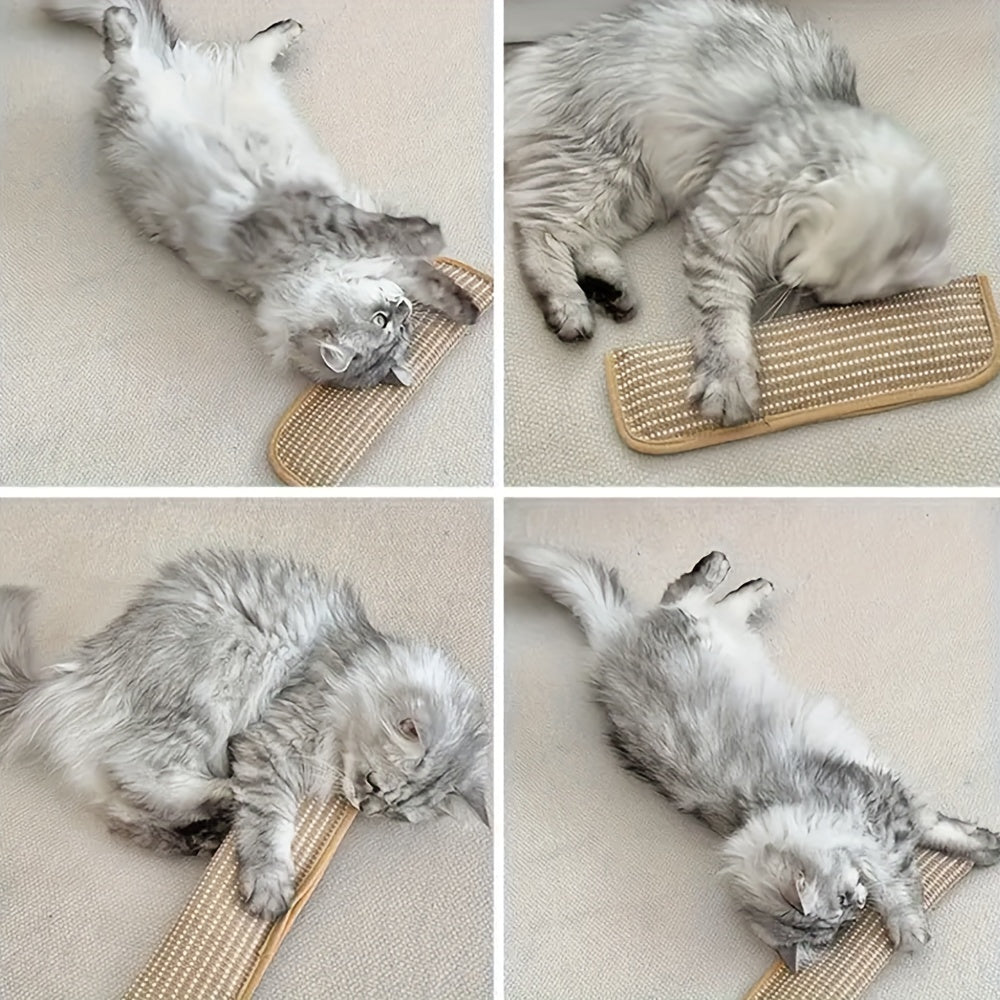 Cat Toy Game Pillow and Cat Scratching Pad for Solo Play and Intimate Interaction to Keep Your Feline Friend Happy and Soothing