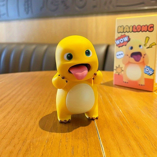 [Holiday Gifts] Six Different Poses of Milk Dragon Character Figurines, Collectibles from Anime And Games - for Desktop And Car Decoration, Statue Models, Holiday Gifts, Enthusiast Collections with Collectible Value, One Randomly Selected