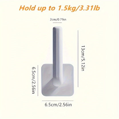 Wall-Mounted Hat Hook Rack/Multifunctional/Organizing Storing Hats Without Drilling/Suitable Entryways Behind Doors/Utility Hooks