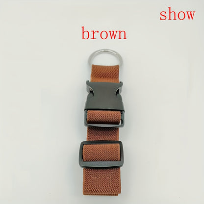 Zinc alloy hanging ring, backpack strap, luggage strap, portable backpack expanson strap, outdoor sports and tourism strap
