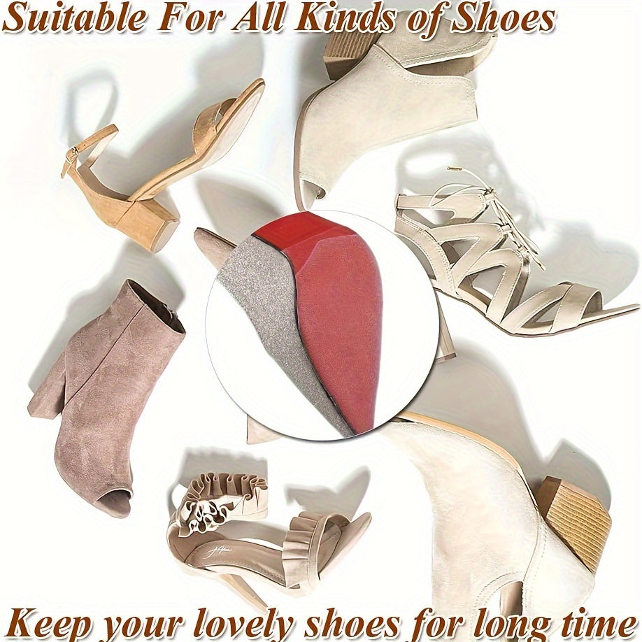 1 Roll of High Heel Sole Anti-Slip Pads, Noise-Reducing And Sole Protection Stickers, Wear-Resistant Self-Adhesive Anti-Slip Stickers, Extended Anti-Slip Stickers