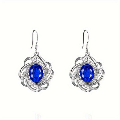 1pc of Stylish And Elegant Spiral Flower Pendant Necklace for Women, Exquisite Jewelry Gift for Valentine'S Day Or Weddings