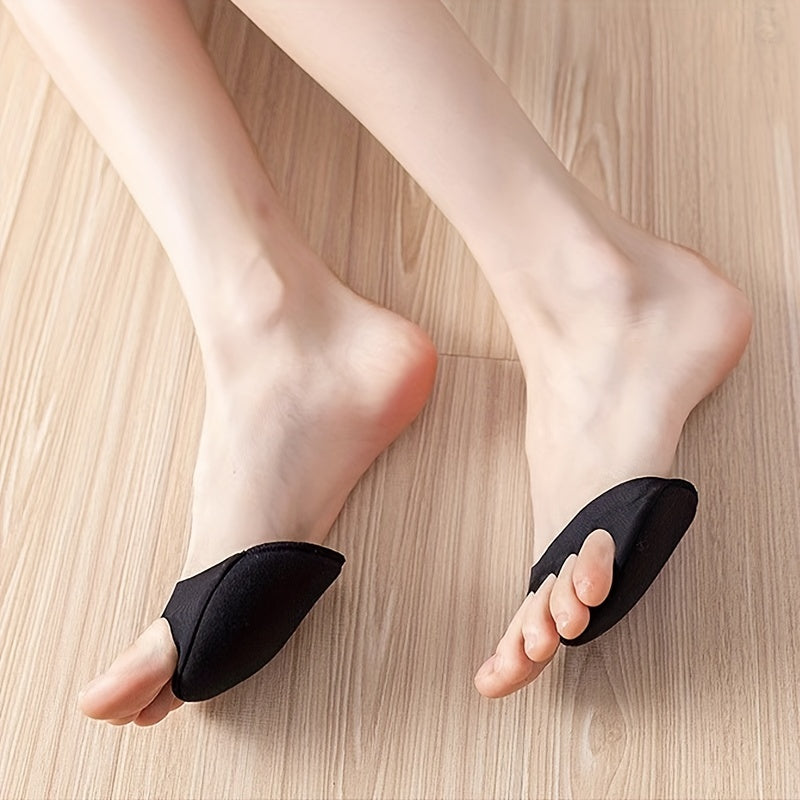 1 Pair High-heeled Shoes Forefoot Cushion Anti- Foot Cushion Foot Cushion Women's Half-size Cushion Anti-wear Feet Forefoot Shoe Cushion