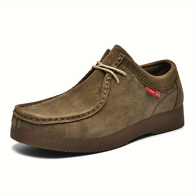 Casual Shoes, Business Shoes, Pigskin Fabric with Non-slip Premium Soles, Suitable for Autumn and Winter Business Casual Easy to Clean Shoes