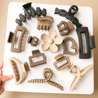 A Set of 10/11 Versatile Hair Styling Claw Clips, Suitable for Daily Outfits, Parties, Beach Trips, or as a Beautiful Gift for and Best Friends