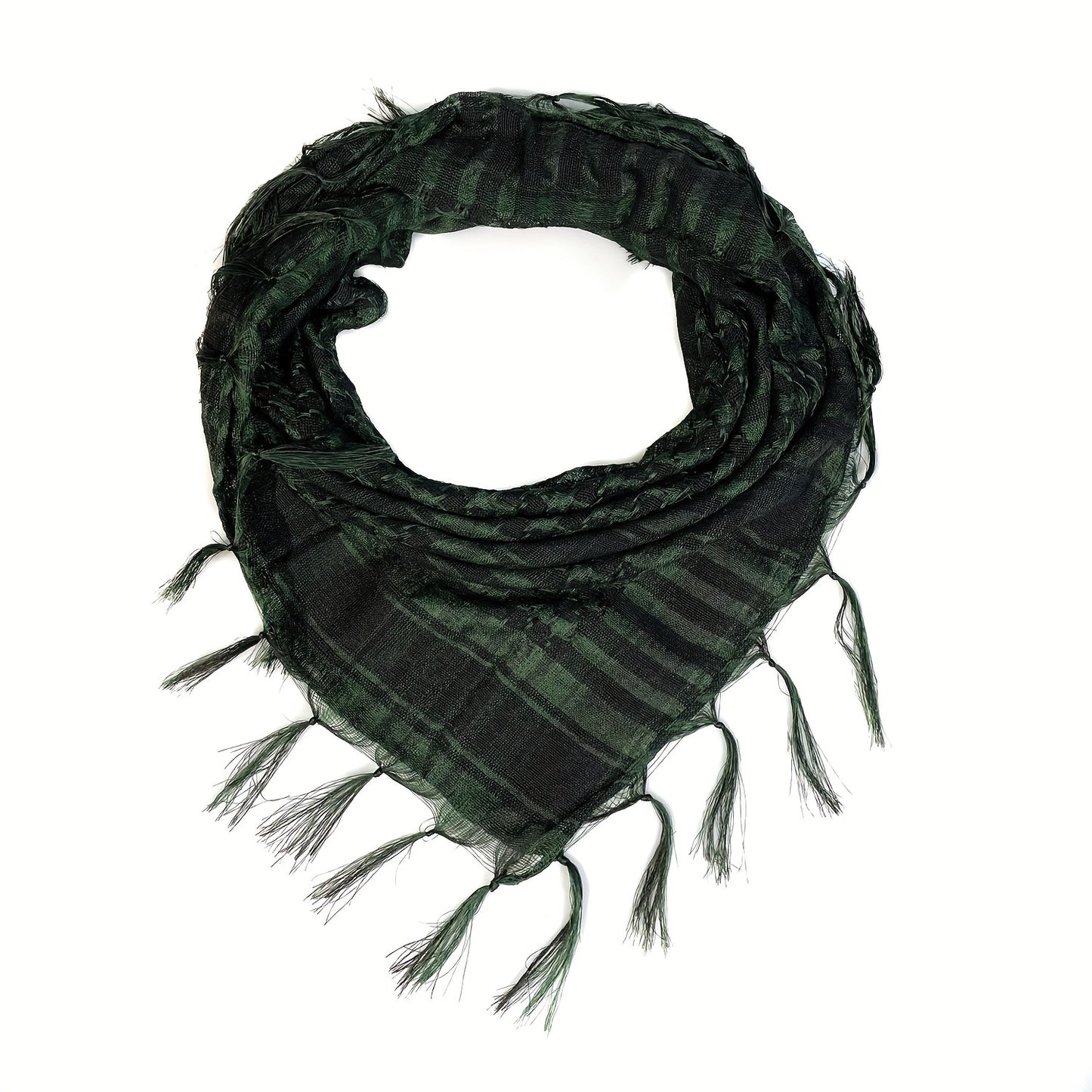 Men Women Scarf Plaid Tartan Lightweight