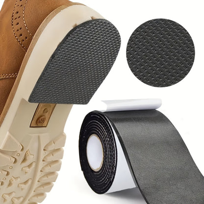 19-Inch Extra Durable Non-Slip Self-Adhesive Shoe Repair Insoles | Protective Sole for High Heels, Sneakers & Sandals - Noise-Reducing, Easy Fix