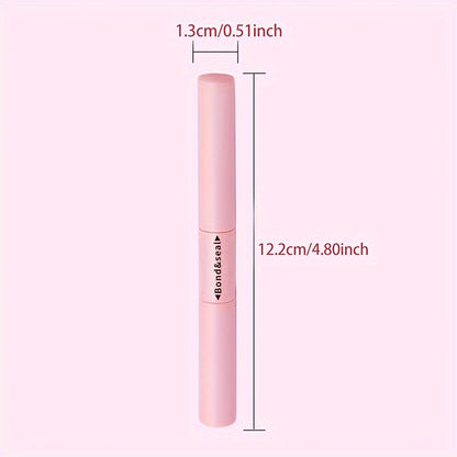 2 in 1 Lash Bond/Seal Glue for Cluster Lashes/Super Strong Hold 72 Hours/Latex-Free Waterproof/Sensitive Eyes/Home Use/False Eyelashes/Black Eyelash Extensions