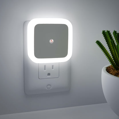 [Smart Sensor LED] 4pcs Night Lights, Smart Night Light Plug Into Wall, LED Night Light Lamp With Smart Sensor, Nightlights Auto-On/Off For Bedroom, Kitchen, Stairs, Hallway