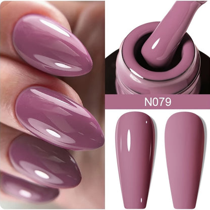 Plastic Bottle with 36 Colors - New Autumn And Winter Collection of Colorful Gel Nail Polish for LED, Popular And Durable Salon-Quality Nail Art