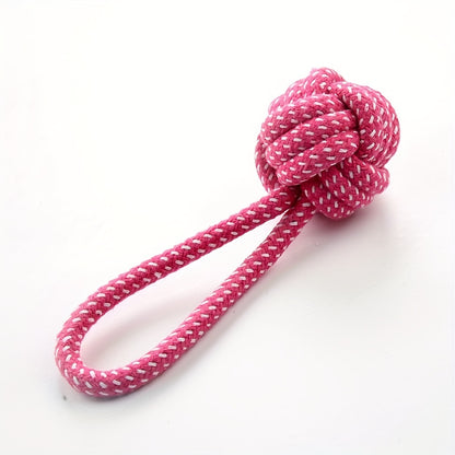 Pet Dog Toys for Small Medium Dogs Toy Interactive Rope Puppy Tug of War Toys Ball for Dogs Accessories Toothbrush Chew Puppy Toy 1pc Random Color
