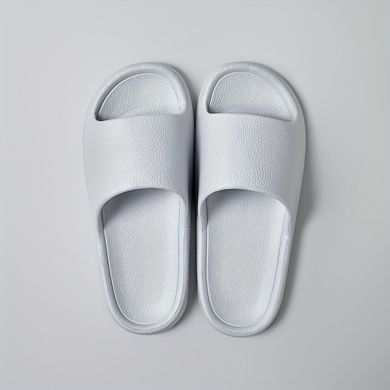 Women'S Thick-Soled Non-Slip EVA Slippers, Casual Slip-On for Women, Solid Color Indoor And Outdoor Beach Bathroom Footwear., Women Shoes