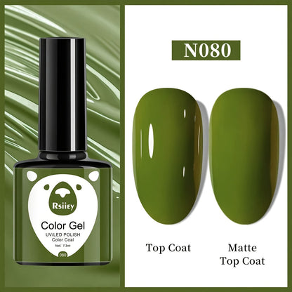 Plastic Bottle with 36 Colors - New Autumn And Winter Collection of Colorful Gel Nail Polish for LED, Popular And Durable Salon-Quality Nail Art