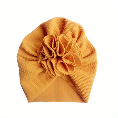 [Adorable Baby Turban] Soft & Adorable Baby Flower Turban Hats | Cozy Head Wraps For Newborns & Nursery