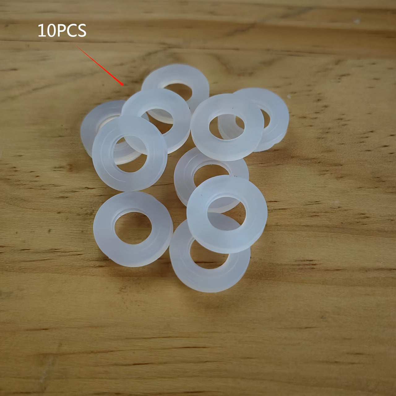 10/20/30/40/50pcs Household Pipe Fittings White Silicone Sealing Leakproof Gasket, for 1/2 "pipe Sealing Silicone Ring, Hot and Cold Silicone Ring, Drainage Connection High Quality Heat- Leakproof Silicone Gasket 3mm Thickness. Durable