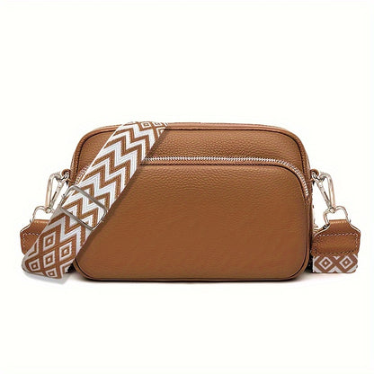 New Women'S Small Square Bag, Versatile Shoulder Bag, Crossbody Bag, PU Messenger Bag, Wallet, Card Holder, Phone Bag, Casual Solid Color Small Bag