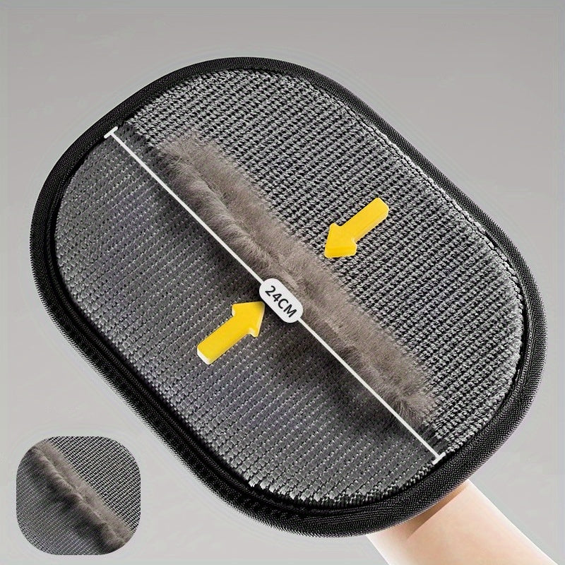 2pcs Household Hair Removal Brush, a Pet Hair Removal Artifact, Electrostatic Hair Removal Gloves, Can Be Reused, Convenient And Fast, Can Be Used in Multiple Environments