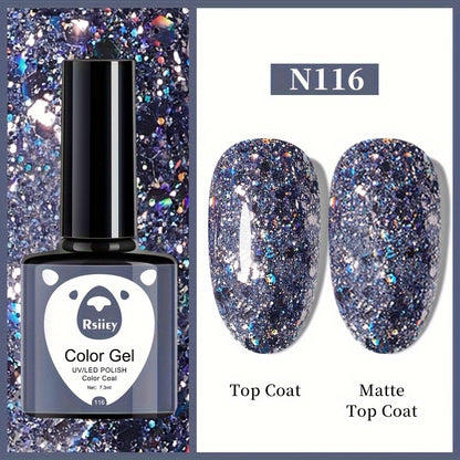 Plastic Bottle with 36 Colors - New Autumn And Winter Collection of Colorful Gel Nail Polish for LED, Popular And Durable Salon-Quality Nail Art