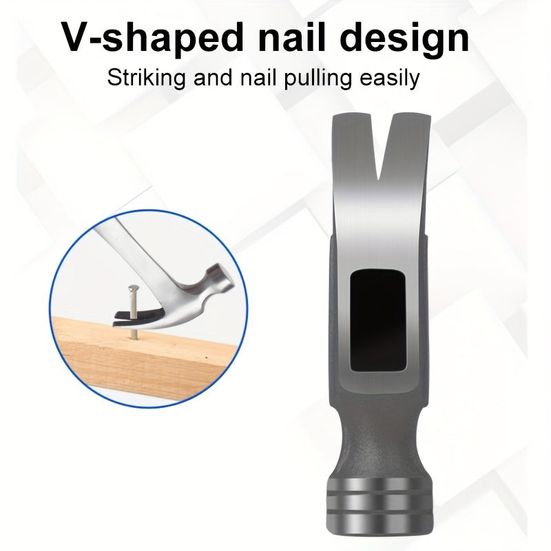 1pc Claw Hammer Nail Hammer Woodworking Striking Tools Carpenter Tools Steel Hammer