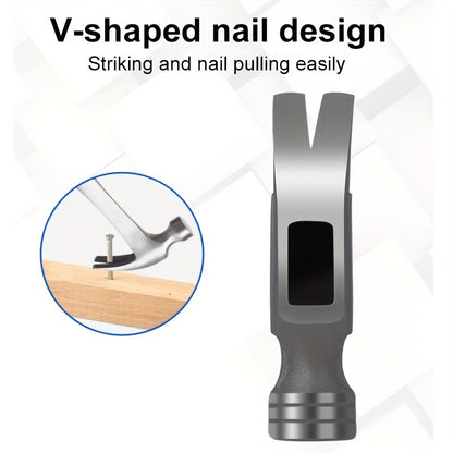 1pc Claw Hammer Nail Hammer Woodworking Striking Tools Carpenter Tools Steel Hammer