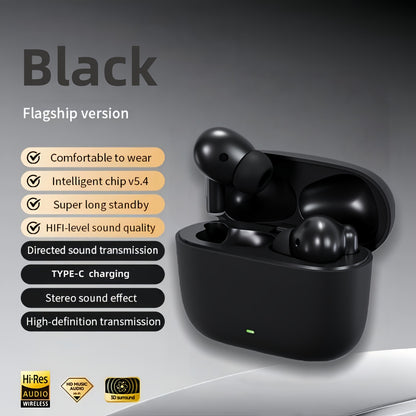 [Ideal Gift] WoSD 2025 New TWS Wireless Headset Earbuds - Unrivalled True Wireless Freedom Ergonomics for Ultimate Comfort and HIFI Sound With Bass, ACC Stereo HD Calling and - Ideal for Android for iPhone, Ideal for Sports and Music Lovers!