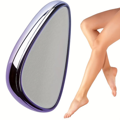 Reusable Hair Eraser for Women Legs - Magic Painless Hair Remover Without Shaving Light Beige Exfoliator Tool, Nano Hair Removal for Smooth Light Beige