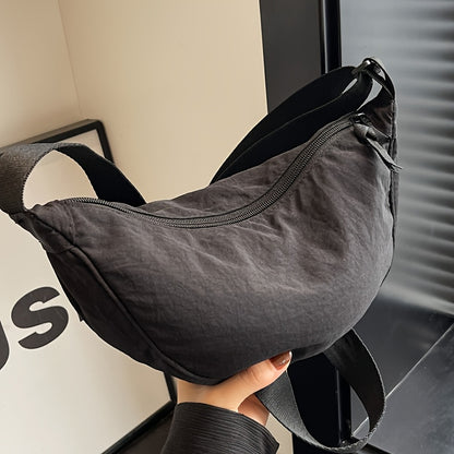 New Stylish Casual Women's Single-shoulder Bag with Adjustable Strap Length, a Dumpling-style Crossbody Bag That Can Be Used as a Coin Purse or Phone Pouch, Suitable for Daily Outings, Travel, and Shopping
