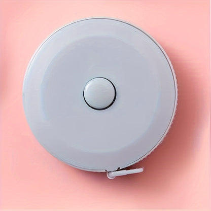 A Plastic Measuring Tape, 59.06 Inches Long, a Cute Soft Tape Measure, Featuring Automatic Retractable Design