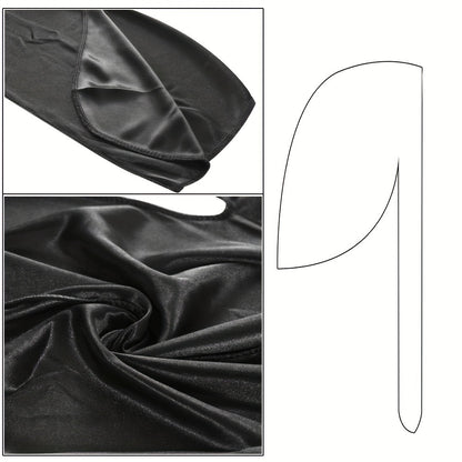 Durag for Men, Perfect As a Shower Cap Or Bandana, Designed for Long Tail Waves.