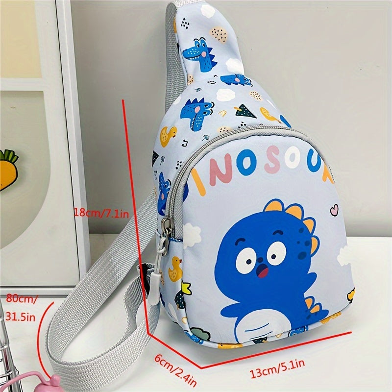 Back-To-School Chest Bags, a Unicorn-Patterned Shoulder Bag for Girls, a Easy Dinosaur-Patterned Waist Bag for Boys, Suitable for Children Aged 3-6 And Under 3.2 Feet/1 Meter, an Ideal Gift Choice