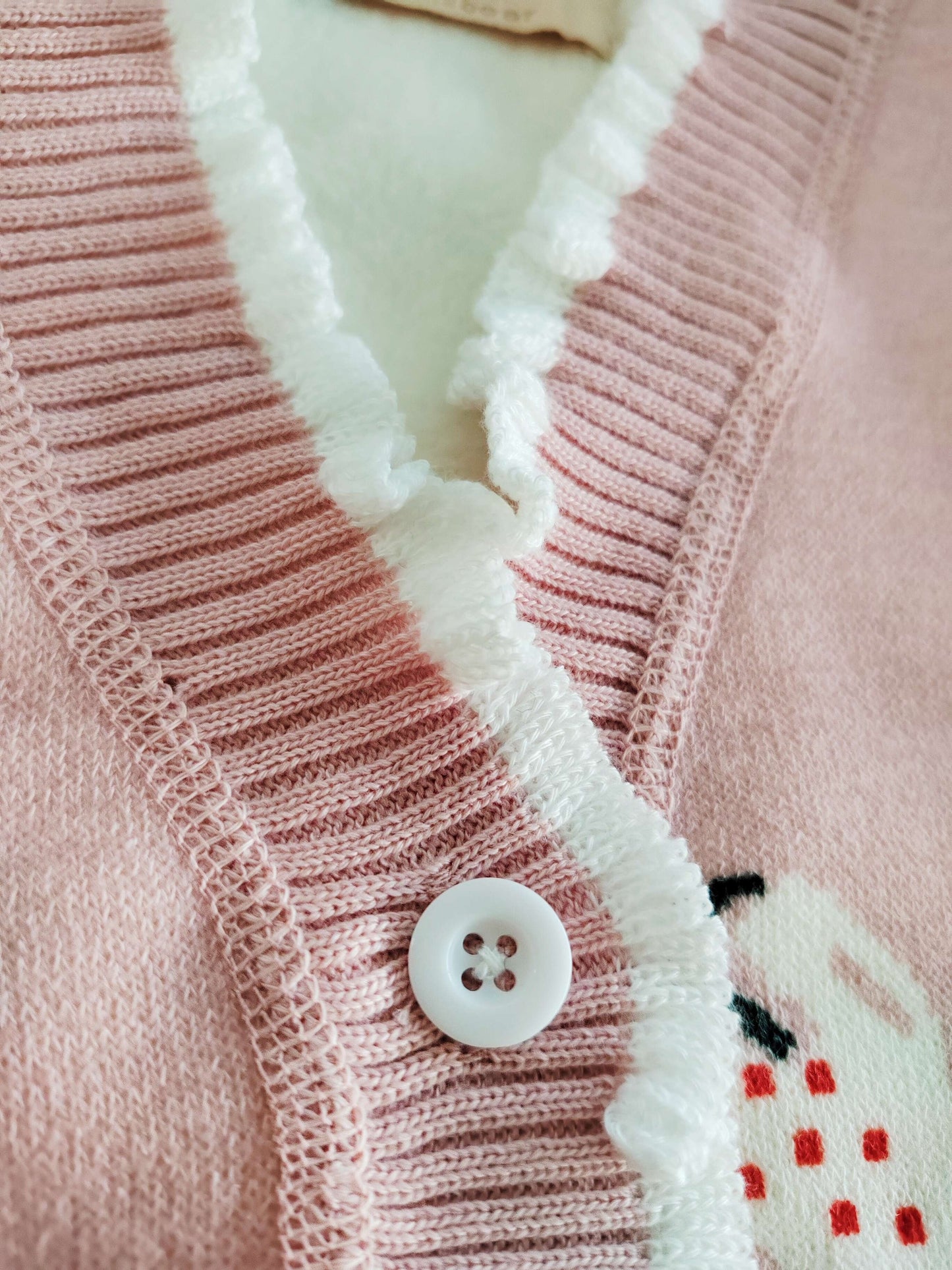 [Girls' Lined Sweater] Girls' Stylish -Lined Sweater, Fashionable Kids' Warm Casual Knit Jacket, 1pc