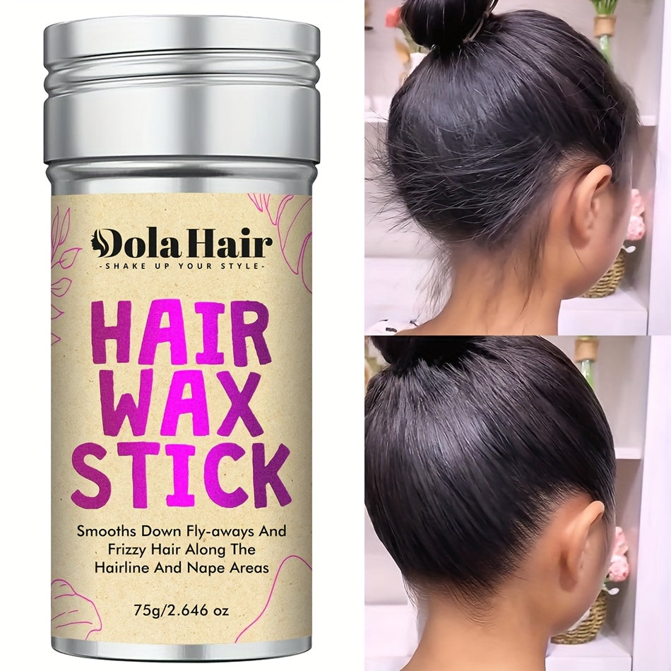 [Hair Wax Stick] Hair Wax Stick, Wax Stick for Hair Slick Stick, Hair Wax Stick for Flyaways Hair Gel Stick Non-Greasy Styling Cream for Fly Away & Edge Control Frizz Hair 2.7oz, Hair wax stick for Youngsters