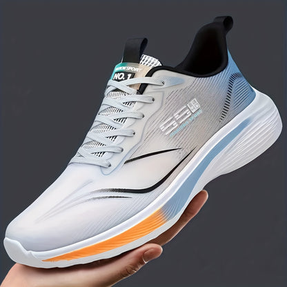 Suitable for All Four Seasons, These New Men'S Cold Adhesive Shoes Are Lightweight, Breathable, And Designed for Casual Running with a Soft, Non-Slip Sole
