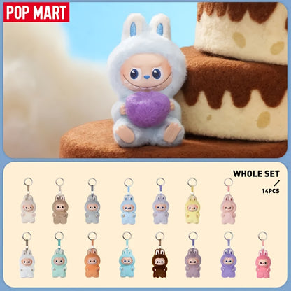 POP MART Labubu Monster Pin for Love Series (A-M) Vinyl Face Plush Doll Pendant New Year Birthday Gift Valentine's Day Gift
