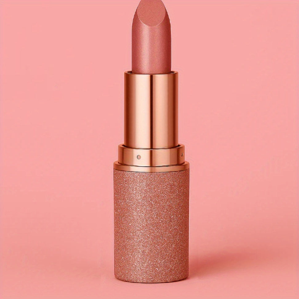 Rose Smoke Powder, Bright Starry Sky, Glossy Velvet Texture, Durable, Make Your Lips Shiny, Waterproof, Anti-fouling. Gifts for Women. Valentine's Day Gift.