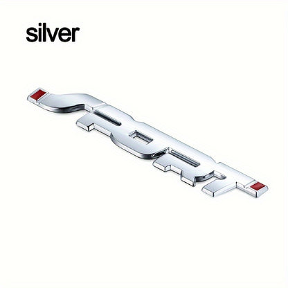 [Sporty Car Stickers] Sporty Metal 3D Logo Stickers for Car | Emblem Badge for Trunk and Fender
